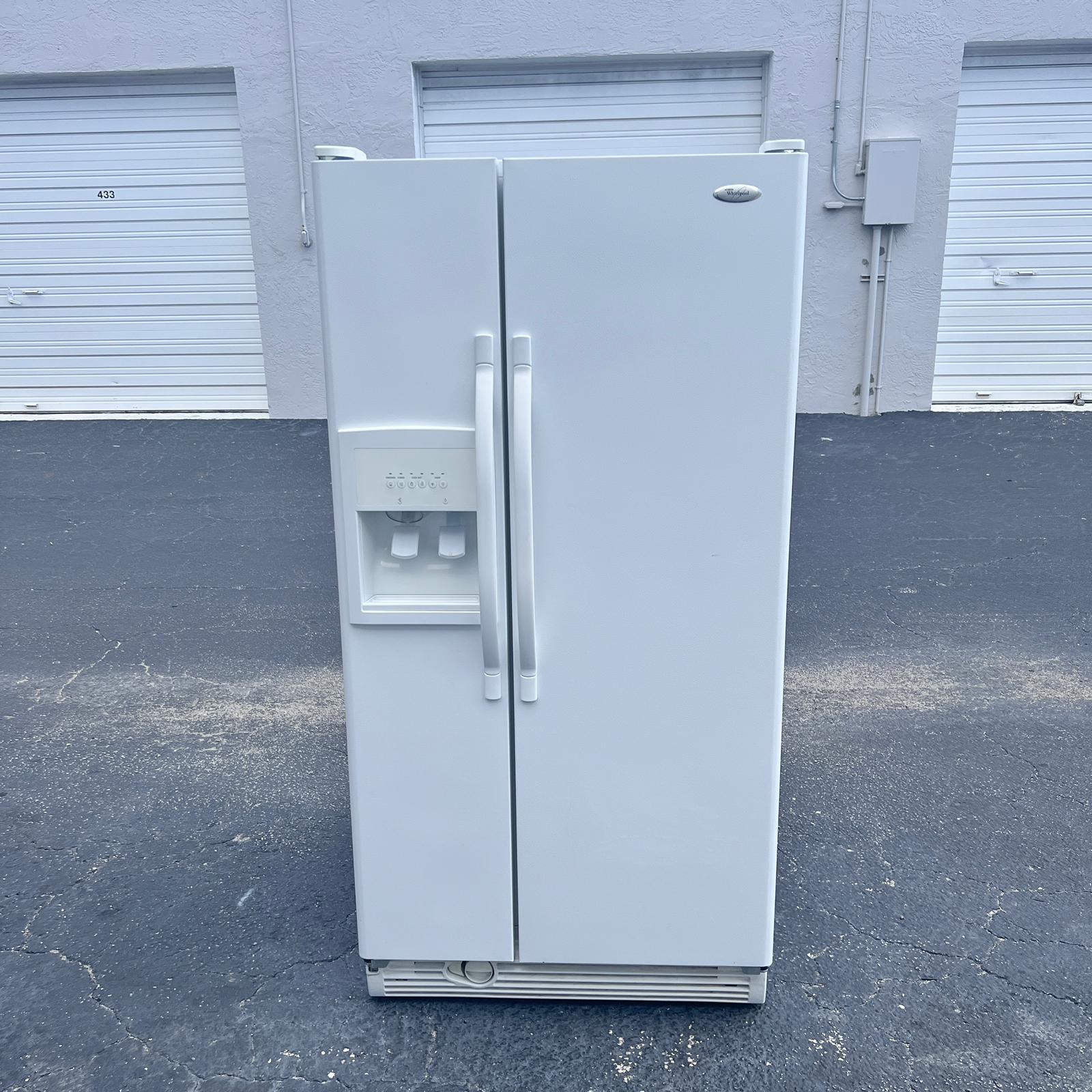 Whirlpool Side by Side Refrigerator Whirlpool Side by Side Refrigerator
